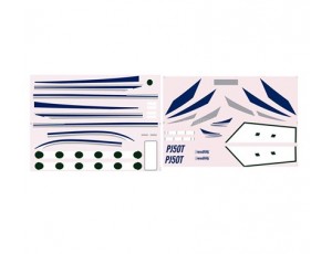 Freewing PJ50 Twin 70mm EDF Business Jet Decal Set